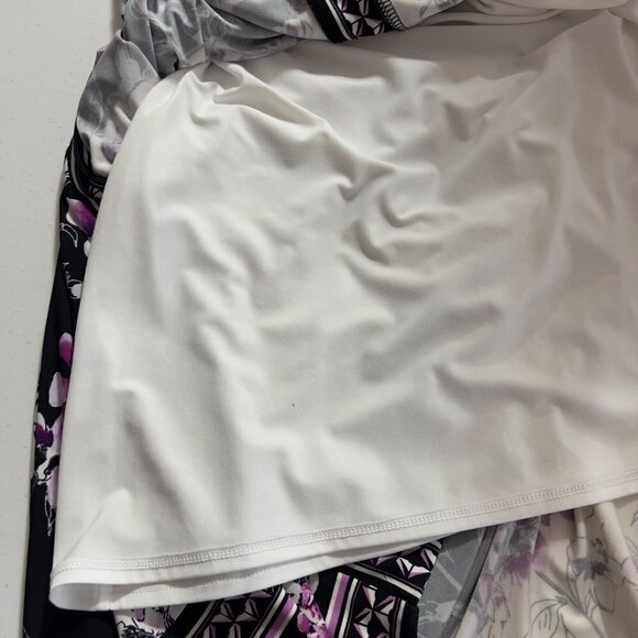 White House Black Market Women's Strapless Floral Print Maxi Dress - Picture 9 of 12